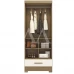 ROUPEIRO 2P. ABRIR 1G RODIAL SMART CINAMOMO/OFF WHITE 51GR2123